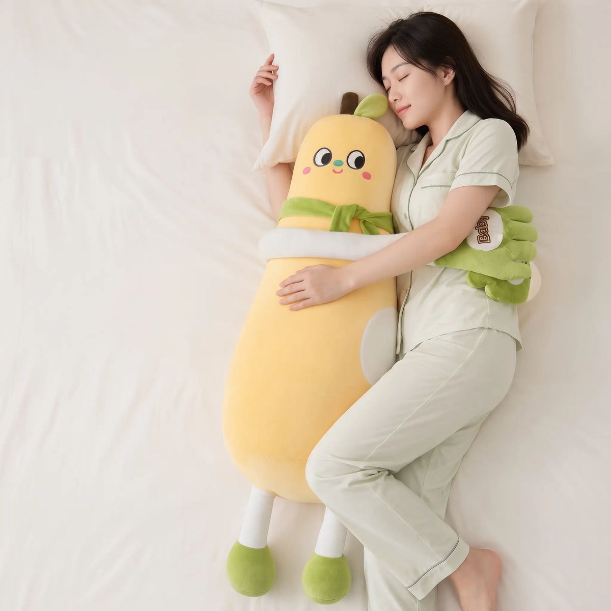 Automatic Patting Body Pillow for Sleep & Anxiety Relief - SleepHugs