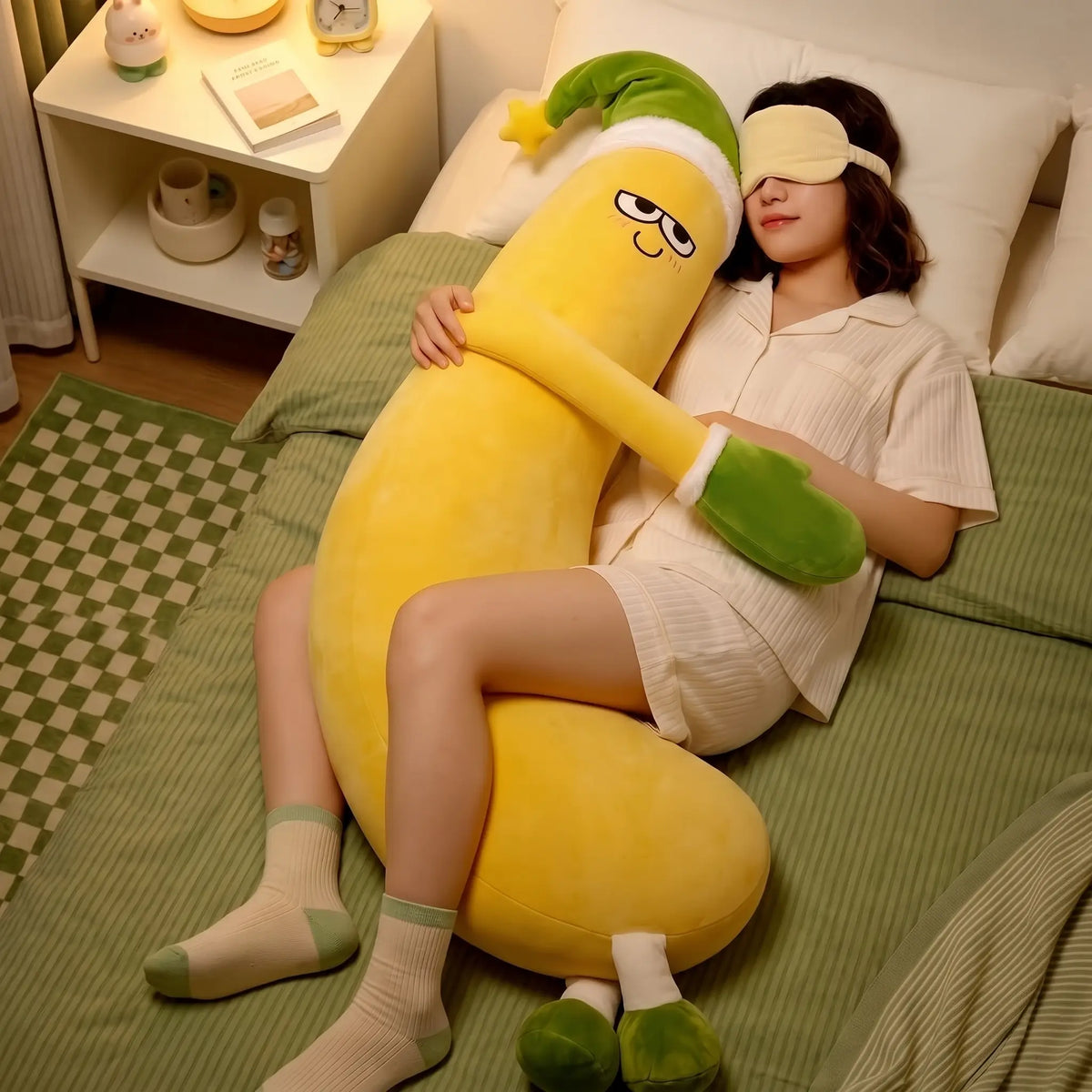 Automatic Patting Body Pillow for Sleep & Anxiety Relief - SleepHugs