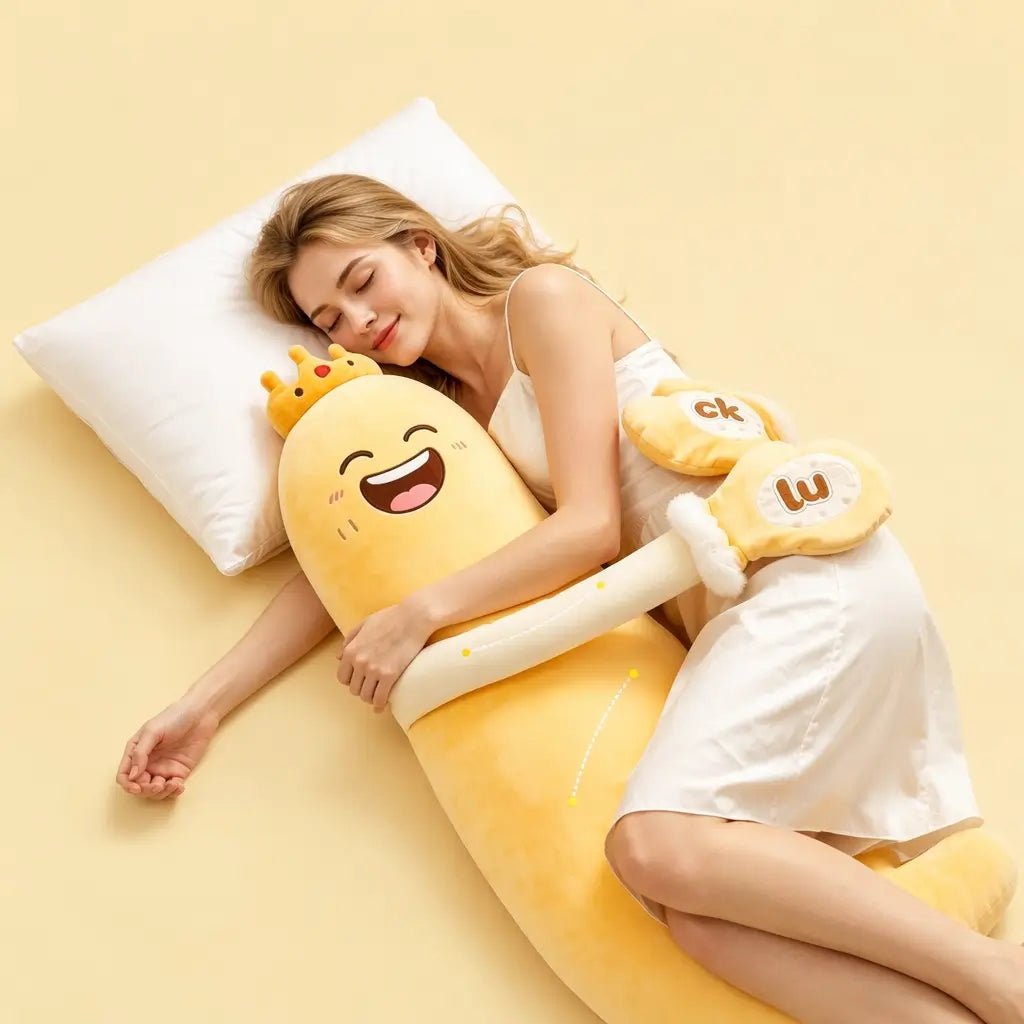 Automatic Patting Body Pillow for Sleep & Anxiety Relief - SleepHugs