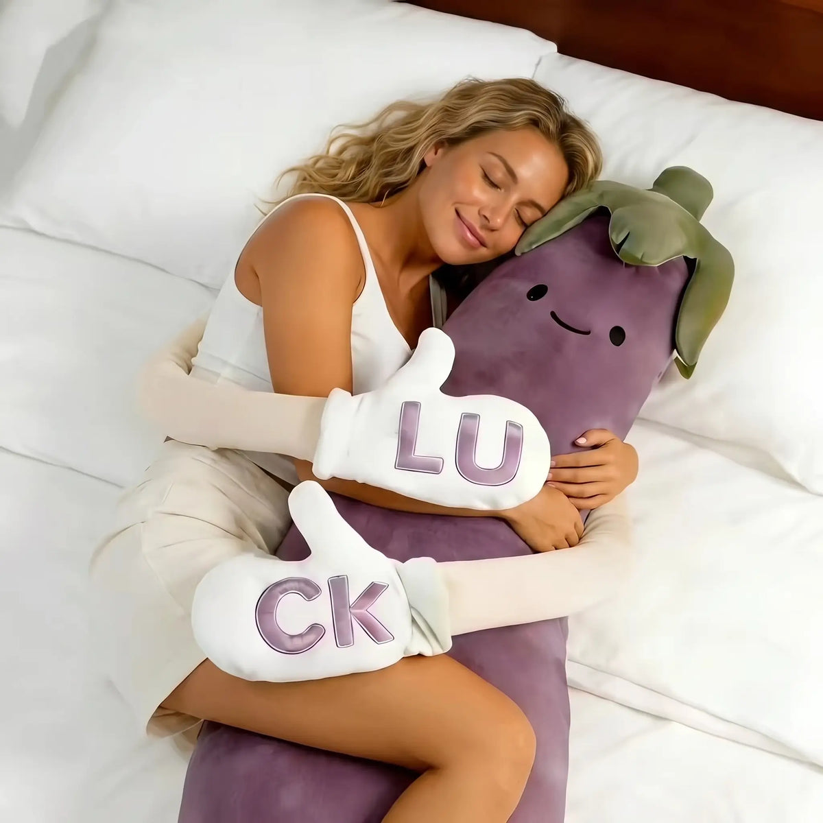 Automatic Patting Body Pillow for Sleep & Anxiety Relief - SleepHugs