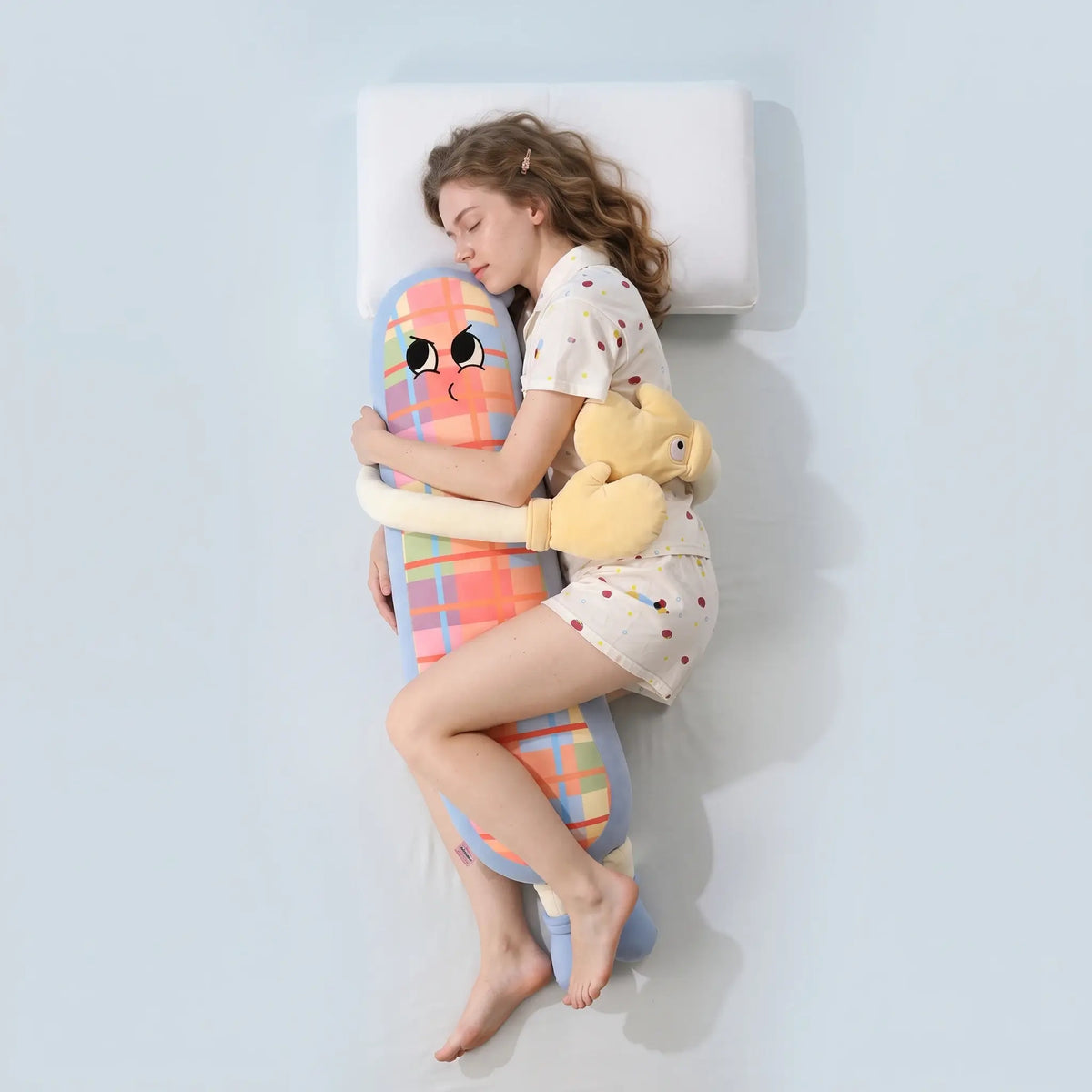 Automatic Patting Body Pillow for Sleep & Anxiety Relief - SleepHugs